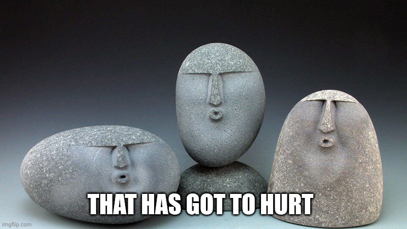 Oof Stones | THAT HAS GOT TO HURT | image tagged in oof stones | made w/ Imgflip meme maker