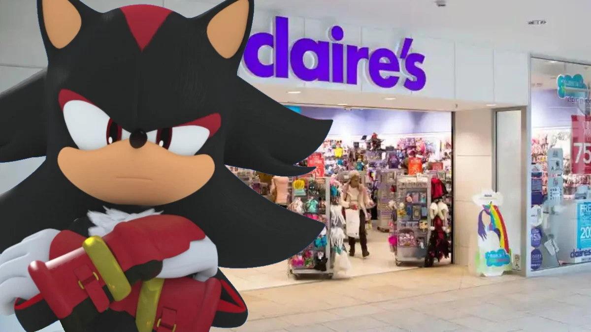 Sonic at claires Blank Meme Template