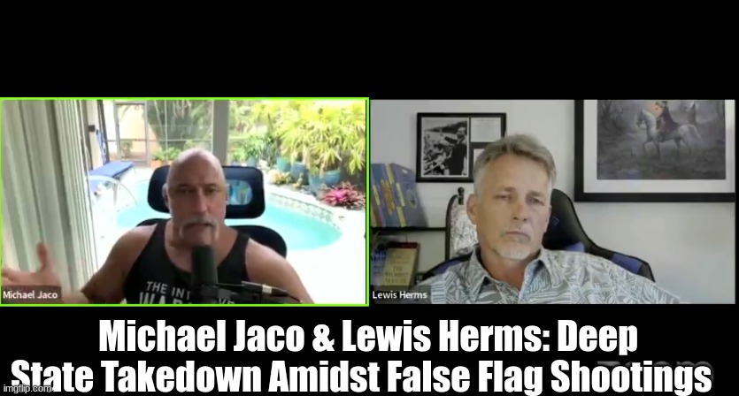Michael Jaco & Lewis Herms: Deep State Takedown Amidst False Flag Shootings  (Video)