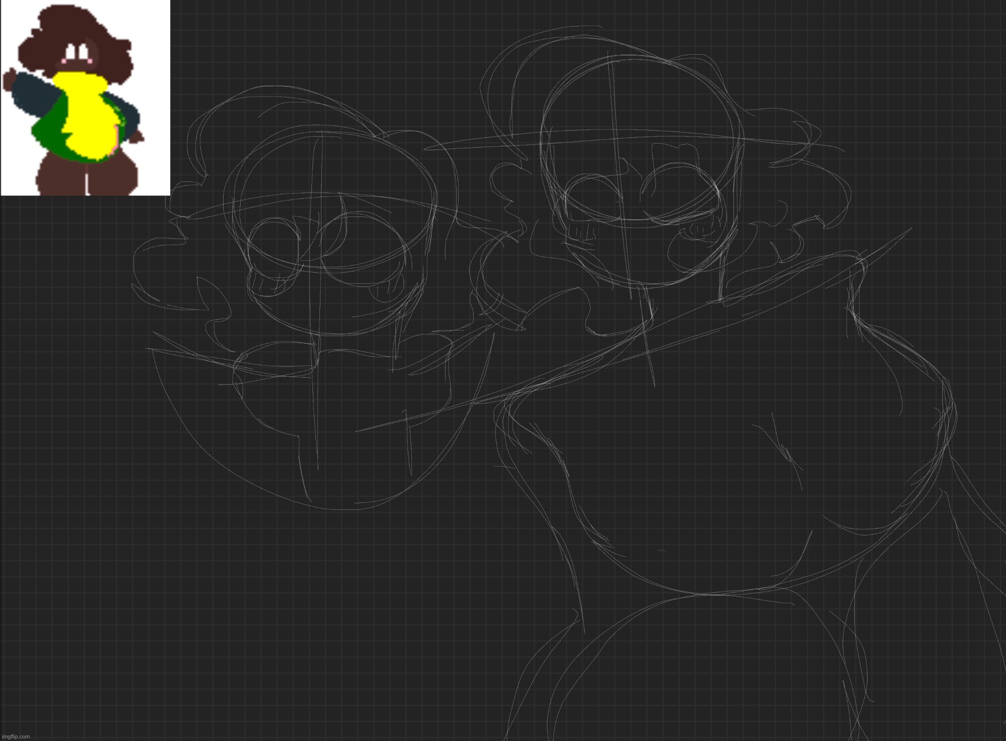 i hate. drawing. hair . | made w/ Imgflip meme maker