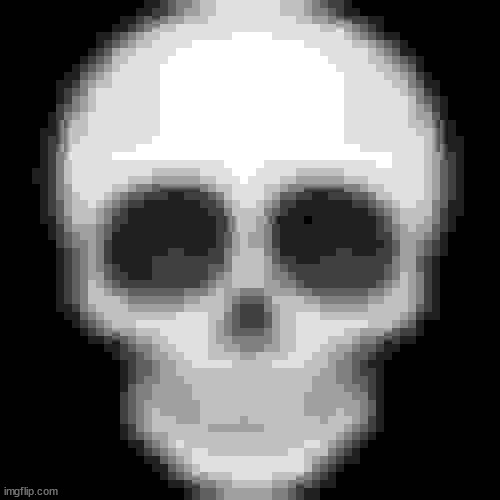 Skull emoji | image tagged in skull emoji | made w/ Imgflip meme maker