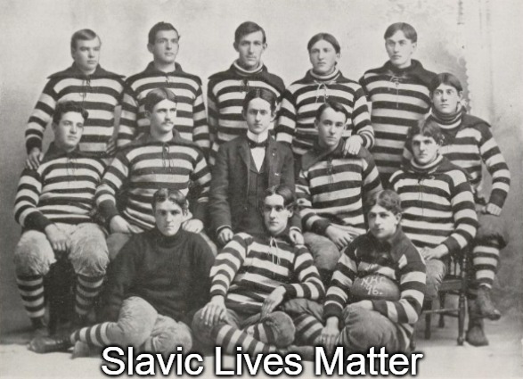 1896 New Hampshire Football Team | Slavic Lives Matter | image tagged in 1896 new hampshire football team,slavic,nh,new hampshire | made w/ Imgflip meme maker