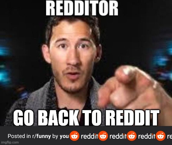 Redditor go back to reddit | image tagged in redditor go back to reddit | made w/ Imgflip meme maker