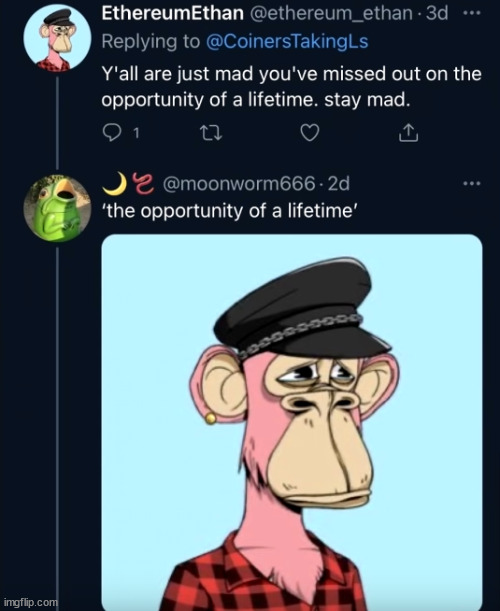 the opportunity of a lifetime | image tagged in shitpost status | made w/ Imgflip meme maker