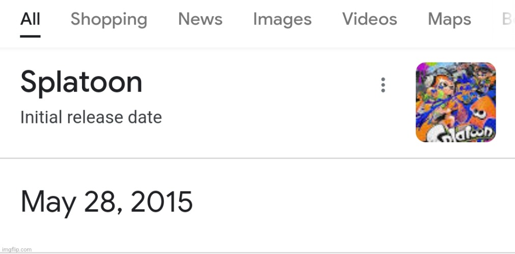 Today is splatoon's 7th anniversary!!! | made w/ Imgflip meme maker