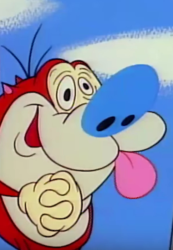 Cartoon Stimpy Blank Meme Template