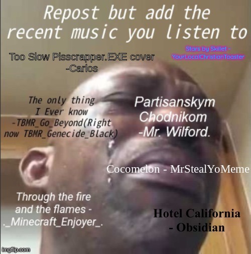 Stars by Skillet - YourLocalChristianToaster | made w/ Imgflip meme maker