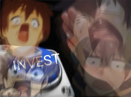 Kazuma invest Blank Meme Template