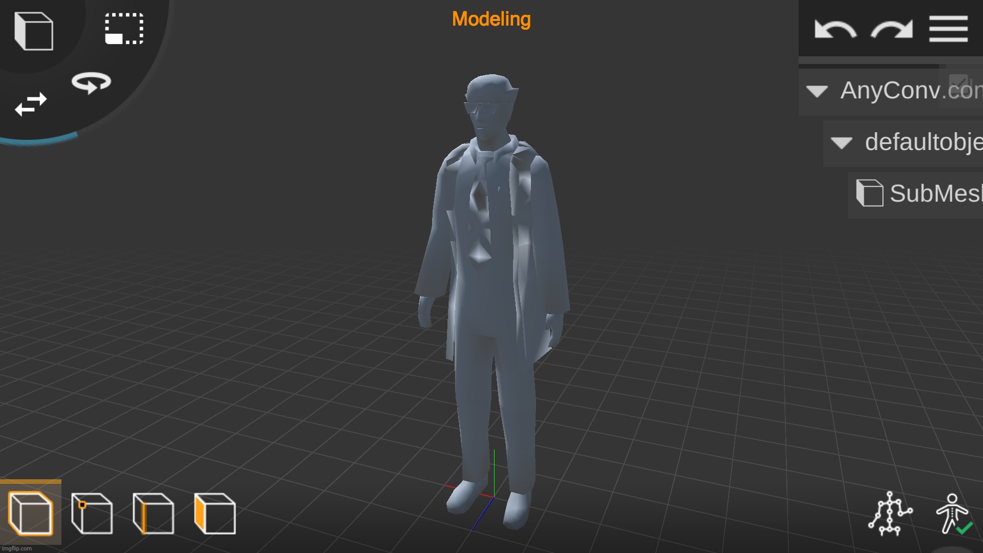 got the scientist 3d model, all its missing is the texture (also the 3d software i'm using doesn't support .mdl files) | made w/ Imgflip meme maker