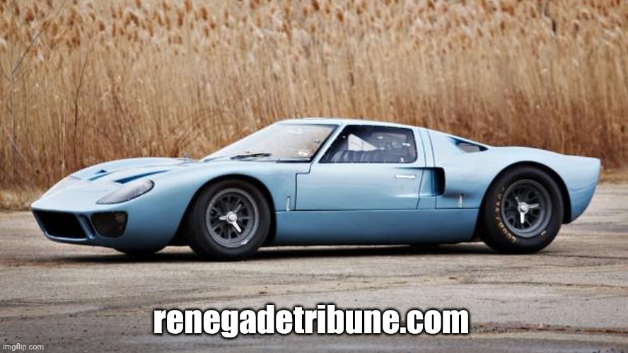 Ford GT40/ nationalvanguard.org Blank Meme Template