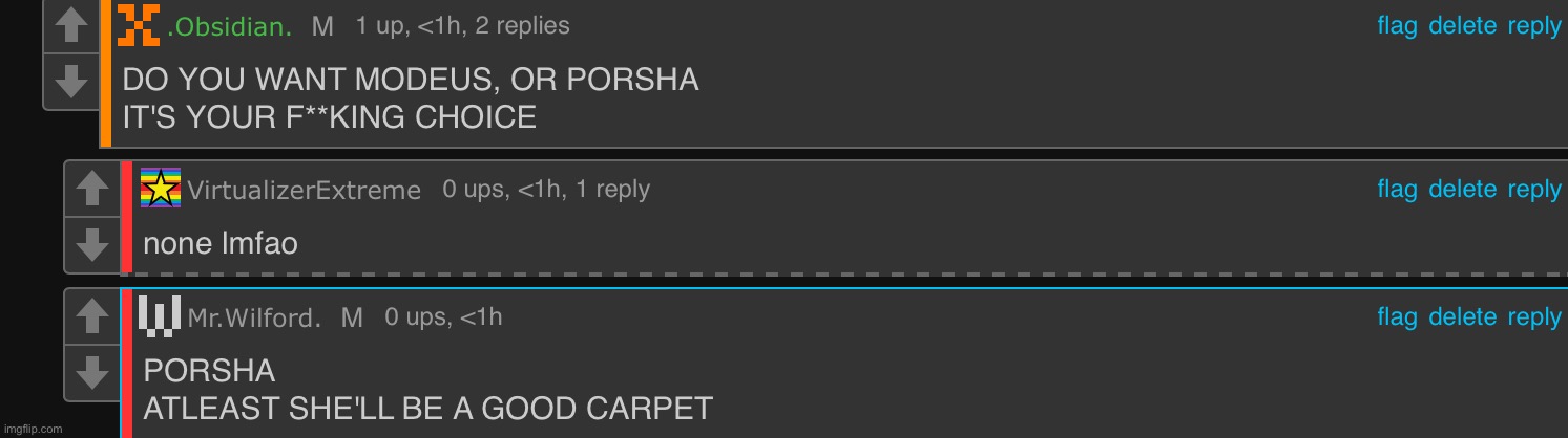 @foxy | made w/ Imgflip meme maker