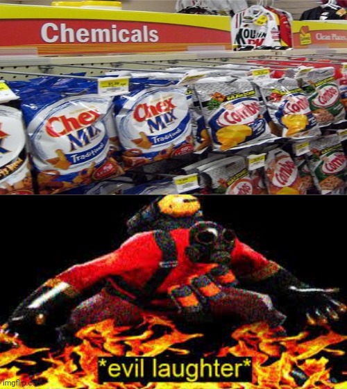 "Chemicals" | image tagged in evil laughter,chemicals,you had one job,memes,store,meme | made w/ Imgflip meme maker