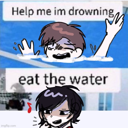 yeah Mark eat the water | made w/ Imgflip meme maker