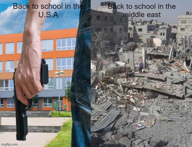 Which do you prefer? | image tagged in schools,memes,dark humour,repost | made w/ Imgflip meme maker