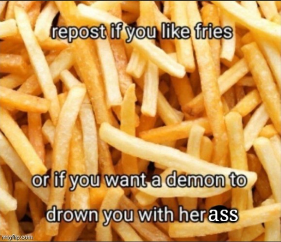 i like fries | made w/ Imgflip meme maker