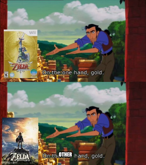 i never actually played breath of the wild | OTHER | image tagged in legend-of-zelda | made w/ Imgflip meme maker