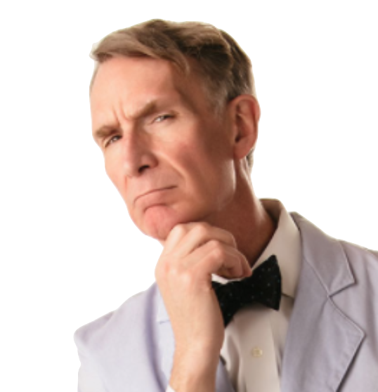 High Quality Bill Nye the Science Guy Questioning The Health of His Liver Blank Meme Template