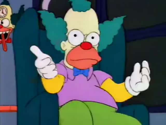 krusty explaining Blank Meme Template