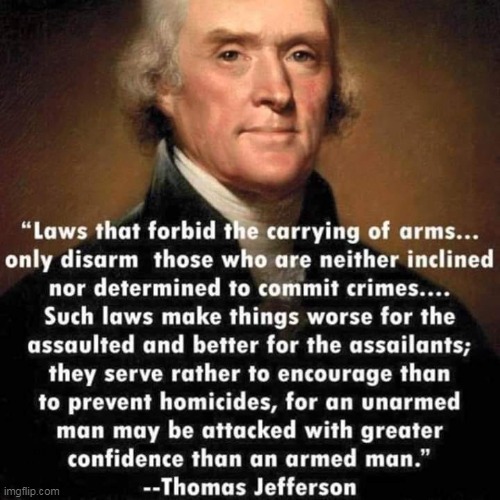 Wisdom and common sense from one of the authors of the Constitution. | image tagged in 2nd amendment,freedom | made w/ Imgflip meme maker
