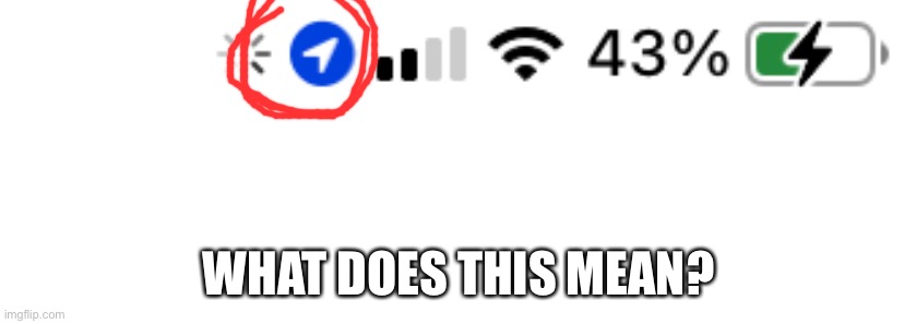 It’s been showing up whenever I open App Store and sometimes just randomly | WHAT DOES THIS MEAN? | made w/ Imgflip meme maker