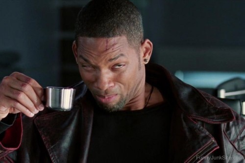 Will smith coffee Blank Meme Template