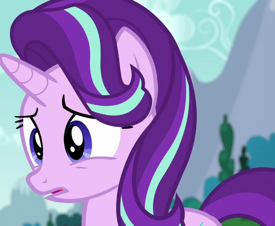 starlight glimmer's confused face (MLP) Blank Meme Template
