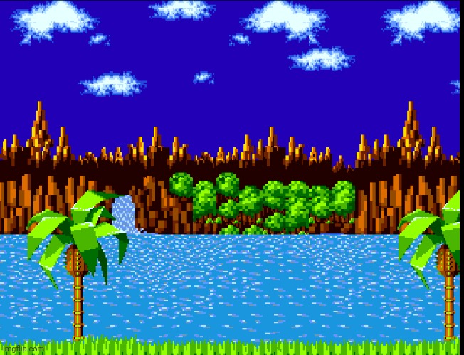 Green Hill Zone | image tagged in green hill zone | made w/ Imgflip meme maker