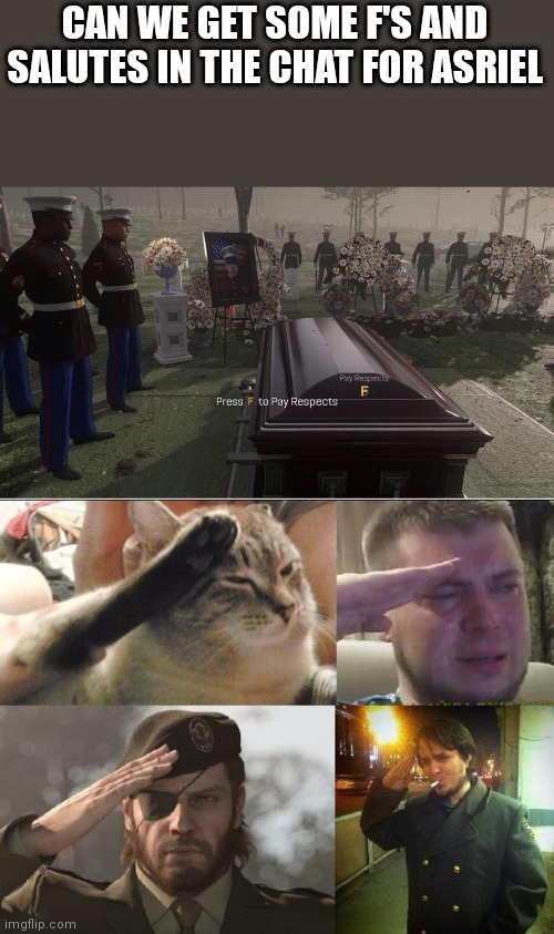 press f to pay respects Memes & GIFs - Imgflip