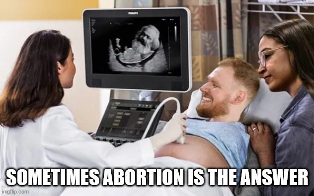 SOMETIMES ABORTION IS THE ANSWER | made w/ Imgflip meme maker