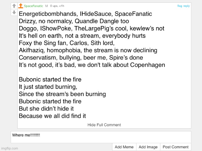 made w/ Imgflip meme maker