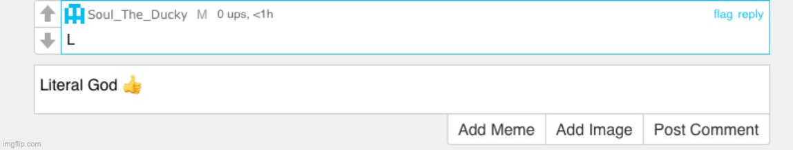 made w/ Imgflip meme maker