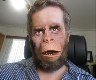 High Quality Andrew Taylor ape man Blank Meme Template