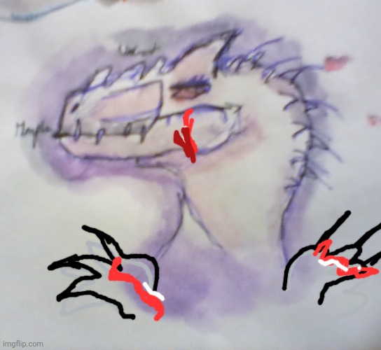 Violet the I rex | image tagged in violet the i rex | made w/ Imgflip meme maker