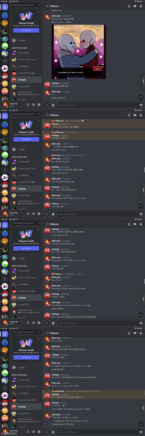 Me trolling Kate on discord (Part 2) | made w/ Imgflip meme maker