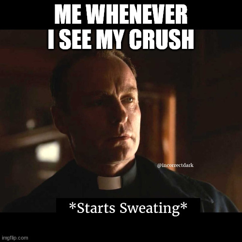 Yep, still happens | ME WHENEVER I SEE MY CRUSH | image tagged in memes | made w/ Imgflip meme maker