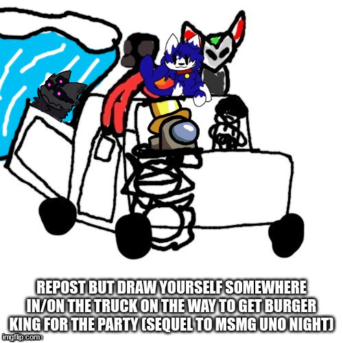 ridin in the back | made w/ Imgflip meme maker