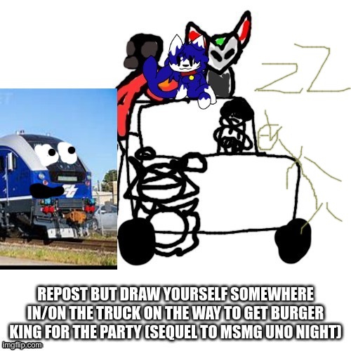 Sorry my drawing is ass | image tagged in sleepin on da tractor | made w/ Imgflip meme maker