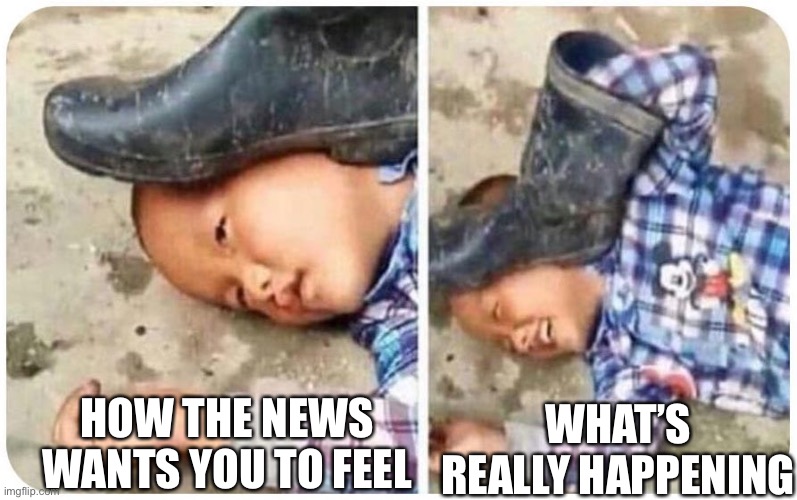 False flag | HOW THE NEWS WANTS YOU TO FEEL WHAT’S REALLY HAPPENING | image tagged in false flag | made w/ Imgflip meme maker