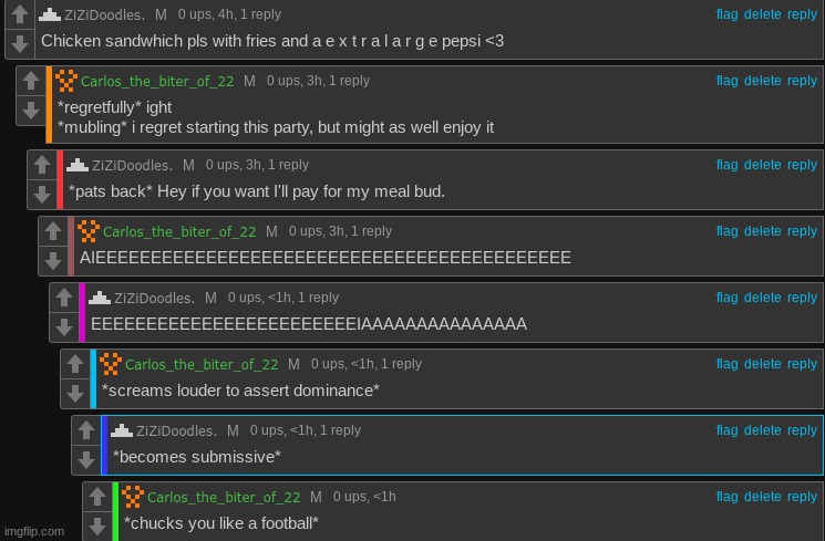 calmest msmg convo | made w/ Imgflip meme maker