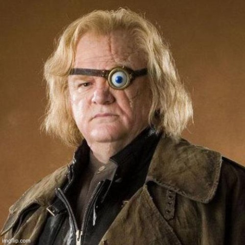 Mad Eye Moody | image tagged in mad eye moody | made w/ Imgflip meme maker