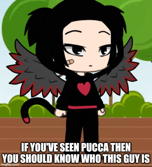 IF YOU'VE SEEN PUCCA THEN YOU SHOULD KNOW WHO THIS GUY IS | made w/ Imgflip meme maker