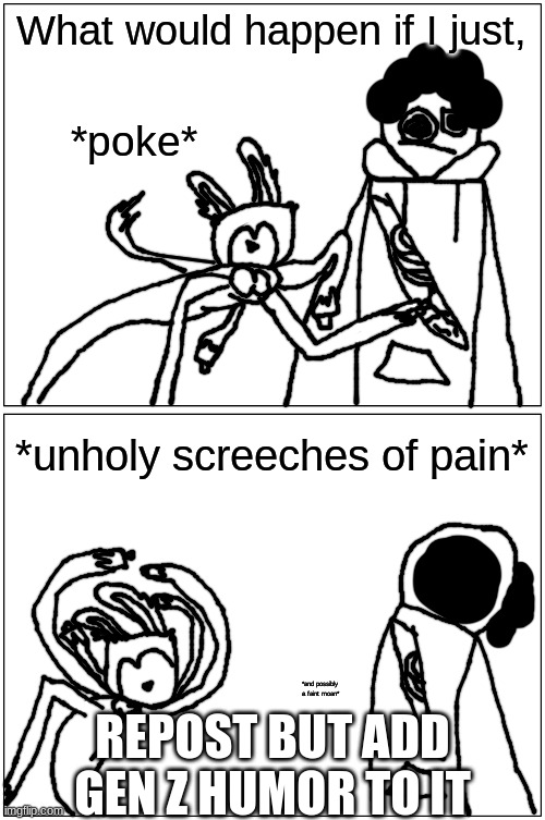 The Gash (Imgflip Atrocities Comic) | REPOST BUT ADD GEN Z HUMOR TO IT | image tagged in the gash imgflip atrocities comic | made w/ Imgflip meme maker