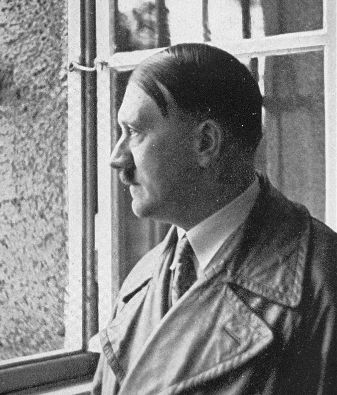 Introspective Hitler Blank Meme Template