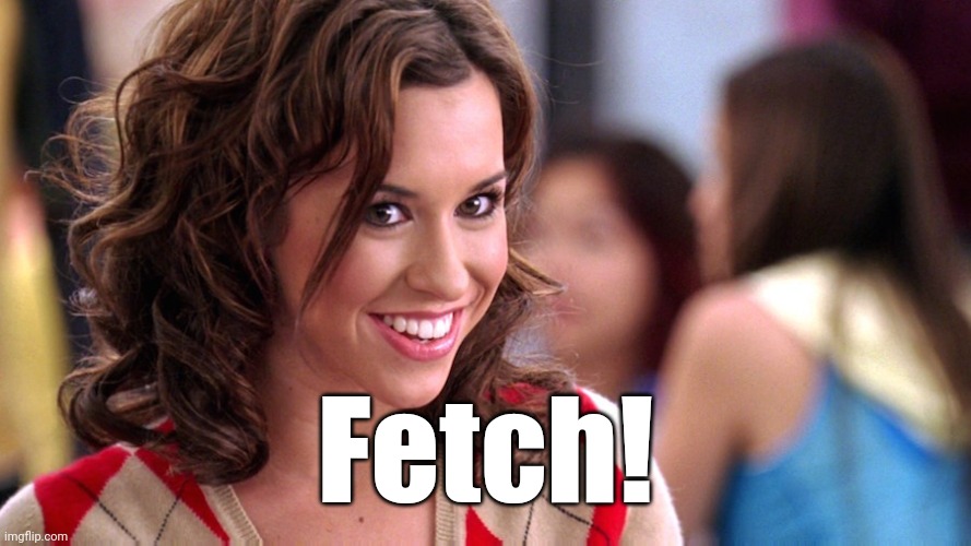 Fetch! | Fetch! | image tagged in fetch | made w/ Imgflip meme maker