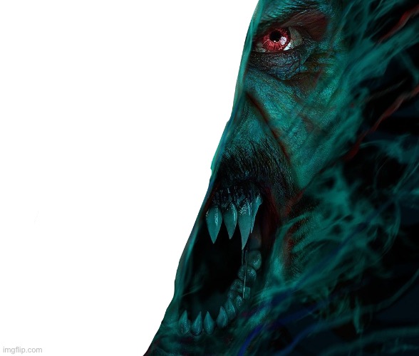 Morbius Transparent | image tagged in morbius transparent | made w/ Imgflip meme maker