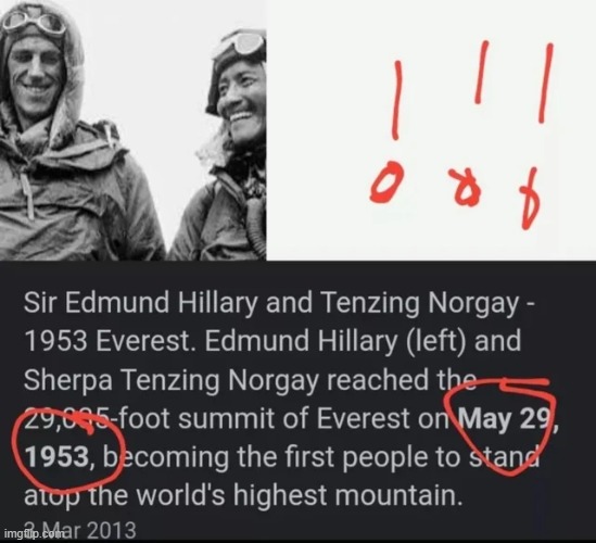 69th anniversary of everst summit | made w/ Imgflip meme maker