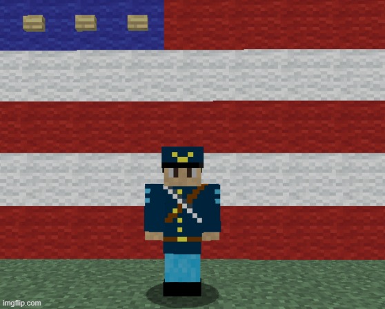 My Union soldier Minecraft skin | made w/ Imgflip meme maker