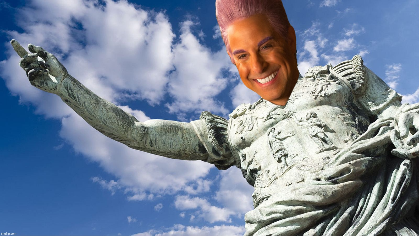 High Quality Caesar Flickerman Blank Meme Template