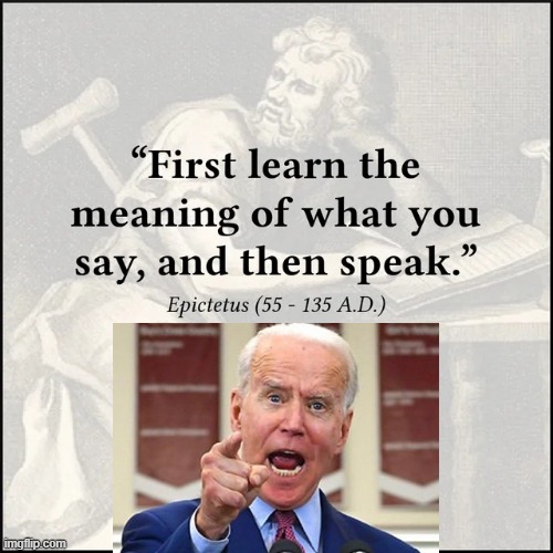 Lessons to Learn | image tagged in joe biden | made w/ Imgflip meme maker