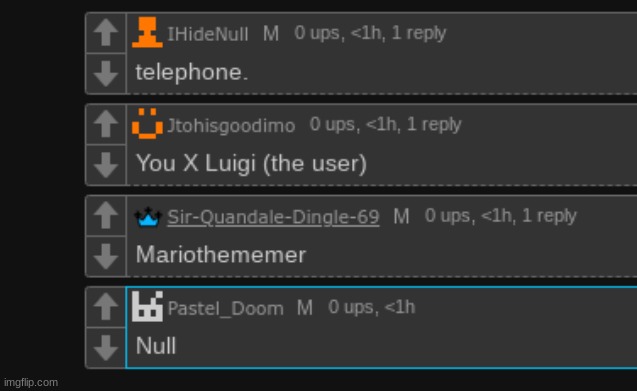 All. weird. ships. except. my. good. old. friend. luigi. | made w/ Imgflip meme maker